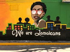 13A We Are Jamaicans - bold, colourful, and confident mural by Deon Simone Water Lane Street Art Kingston Jamaica